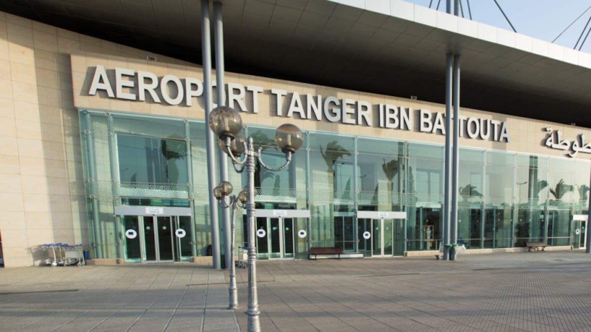 L'aéroport Ibn Battouta de Tanger.
