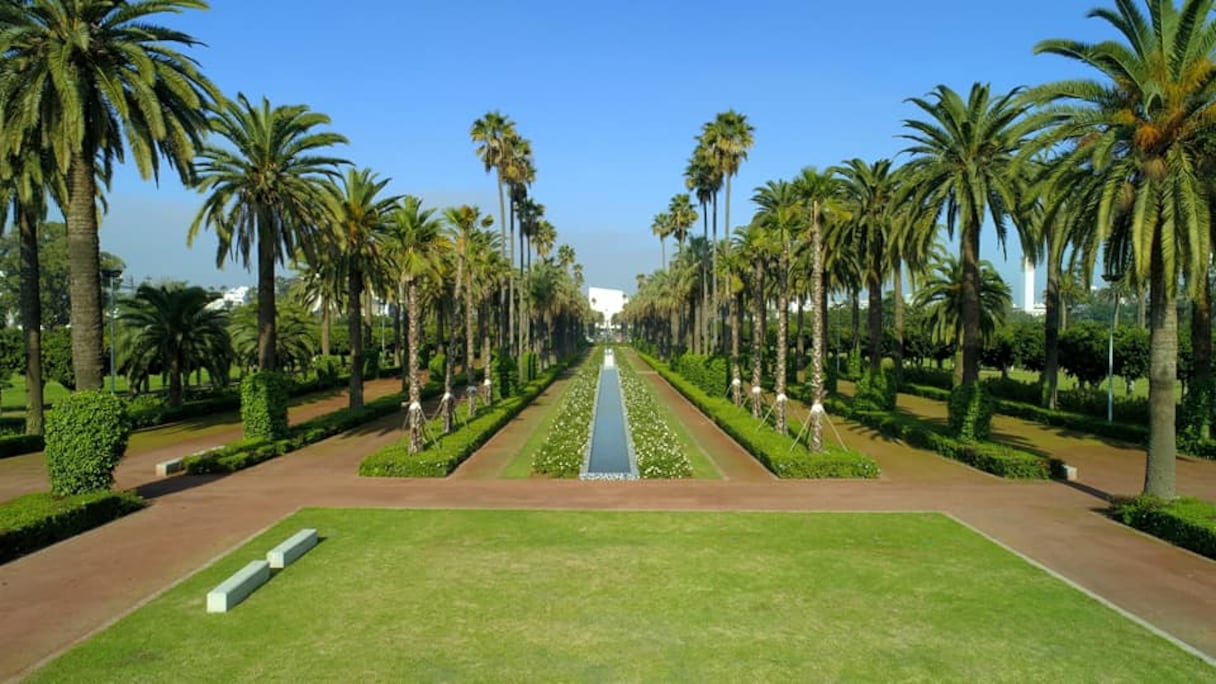 Parc de la Ligue arabe à Casablanca.
