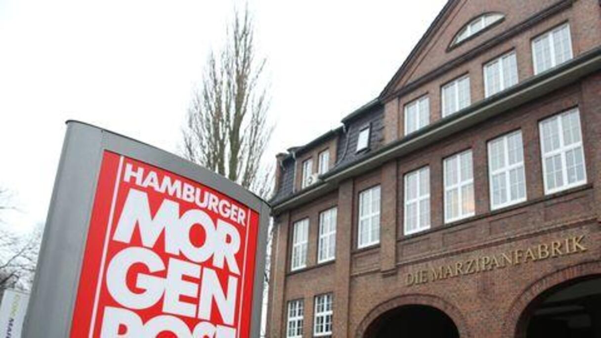 Le siège du journal allemand Hamburger Morgenpost.
