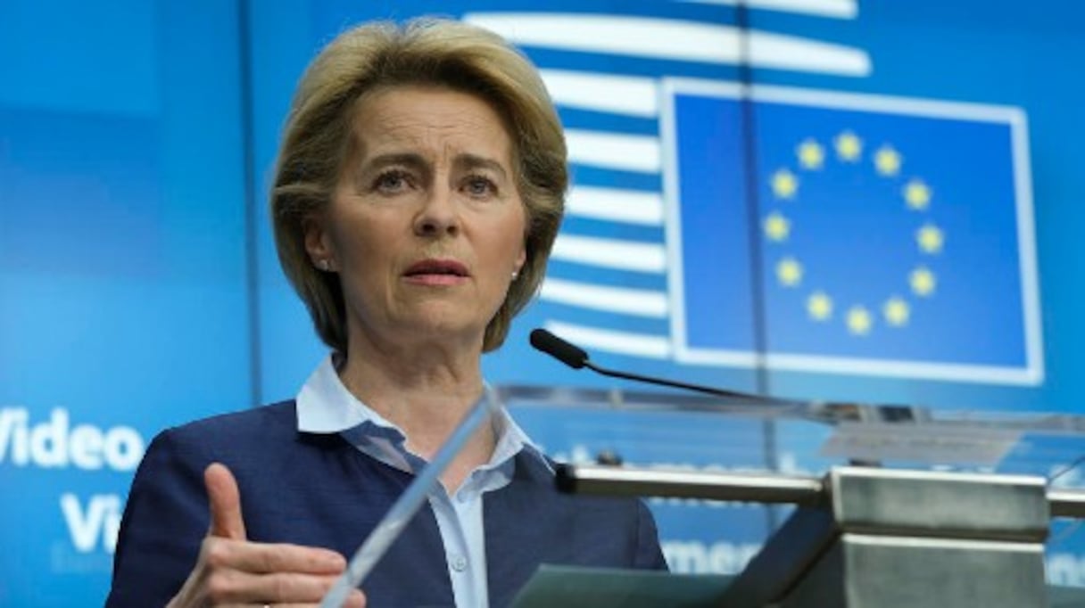 Ursula von der Leyen, présidente de la Commission européenne.
