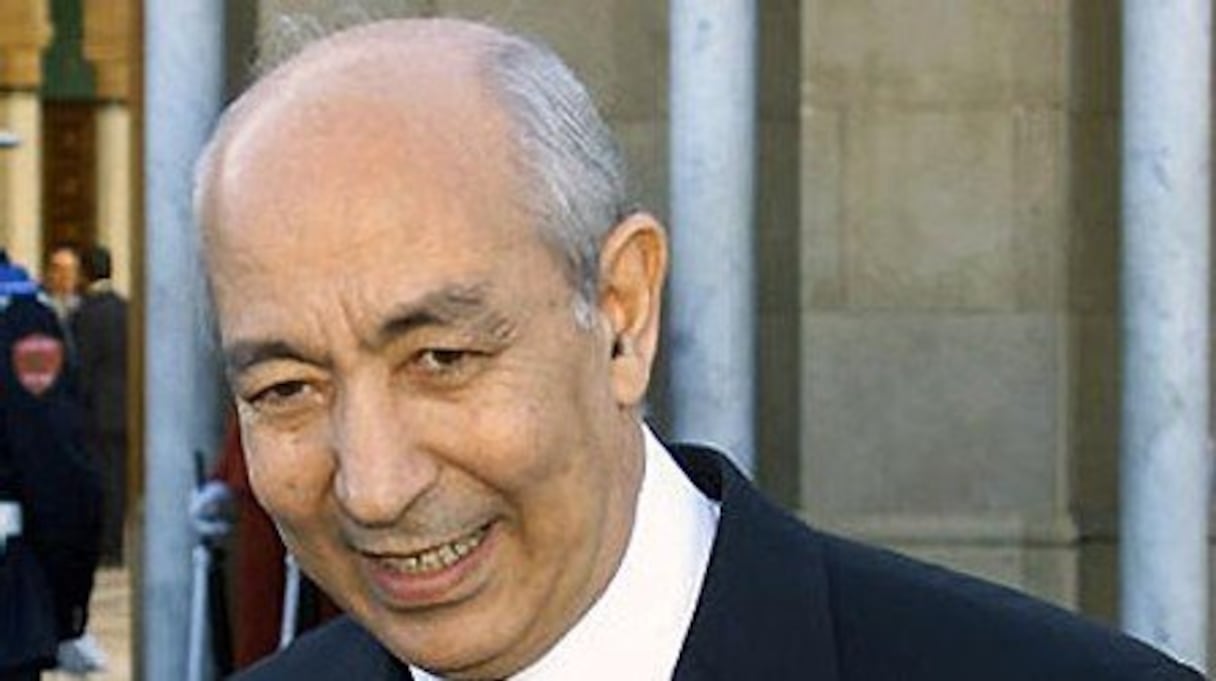 Driss Jettou, président de la Cour des comptes.
