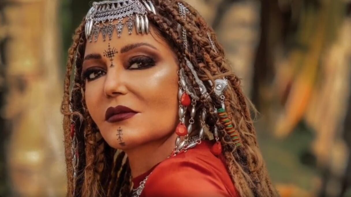 Samira Saïd, dans son dernier tube en darija, "Yallah rouh".
