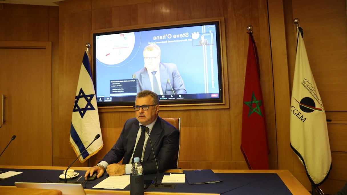 Steve O'Hana, président du conseil d'affaires Maroc-Israël.
