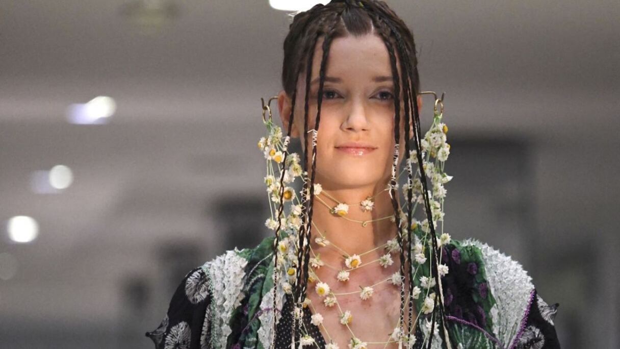 Une des créations du styliste Maurizio Galante