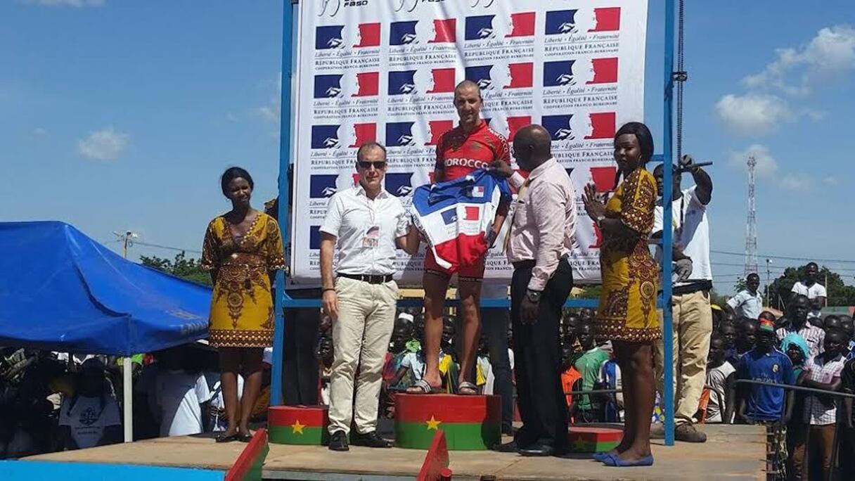 Mohamed Er-Rafai a remporté la 2ème étape du Tour du Faso. 
