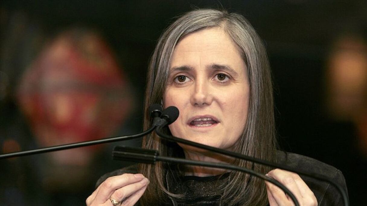 Amy Goodman, présidente de l'ONG américaine "Democracy now!".
