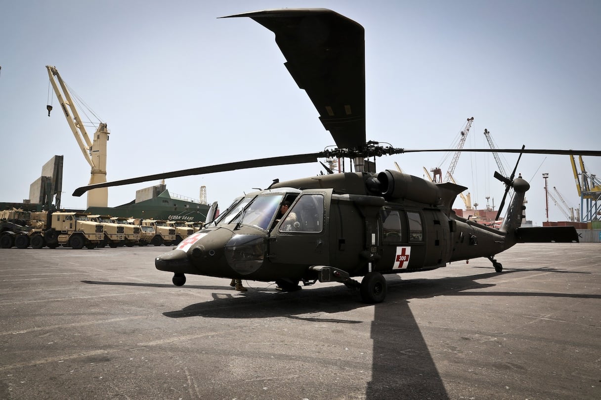 Arrivée à Agadir du matériel et des équipements américains pour l’exercice militaire African Lion, organisé conjointement par l’Armée américaine et les Forces armées royales.