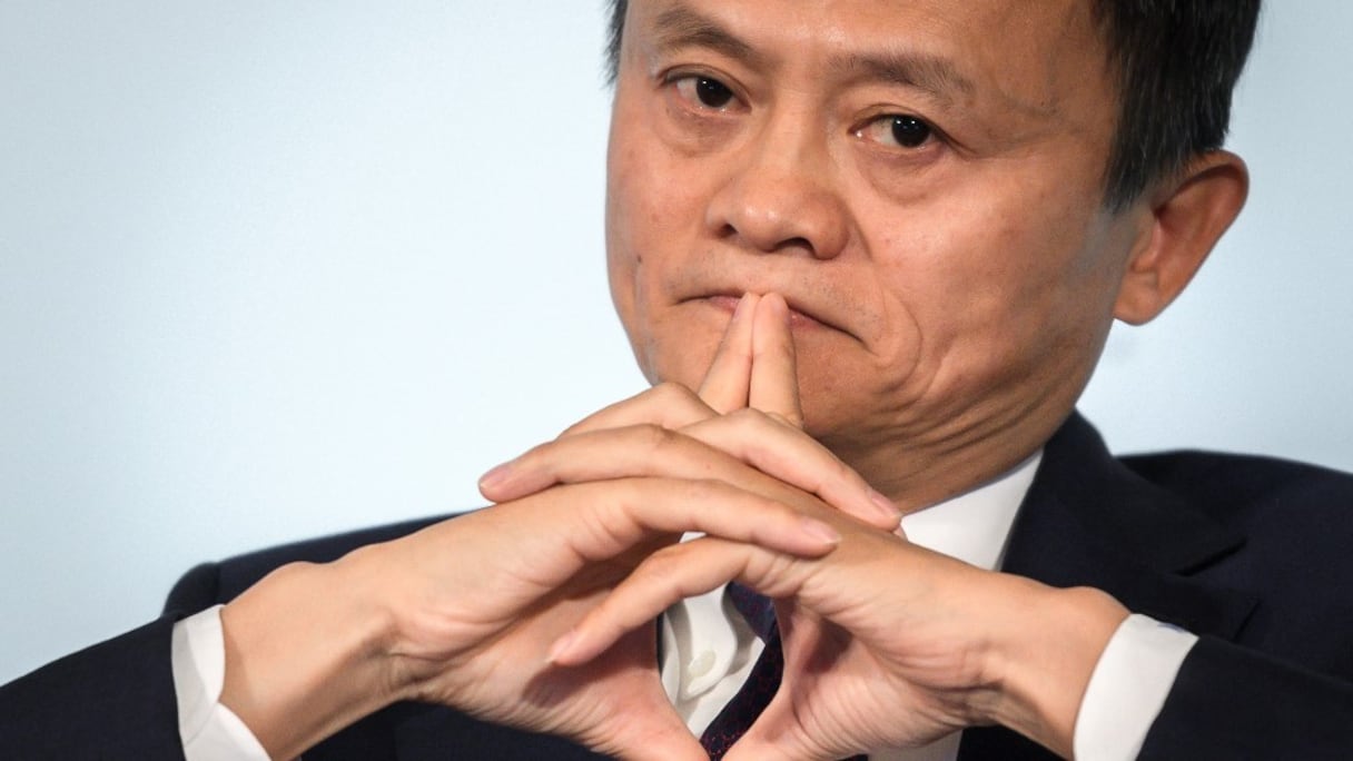 Jack Ma, co-fondateur d'Alibaba, le 2 octobre 2018. 
