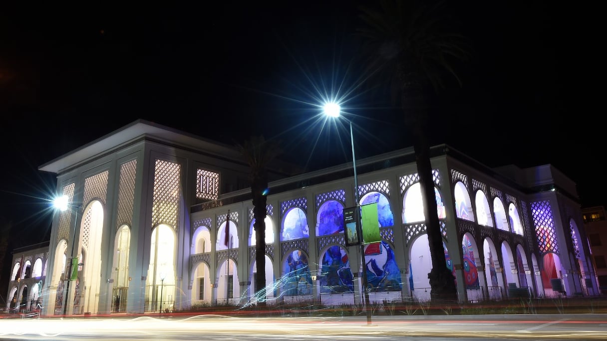 Musée Mohammed VI d'art moderne et contemporain. 
