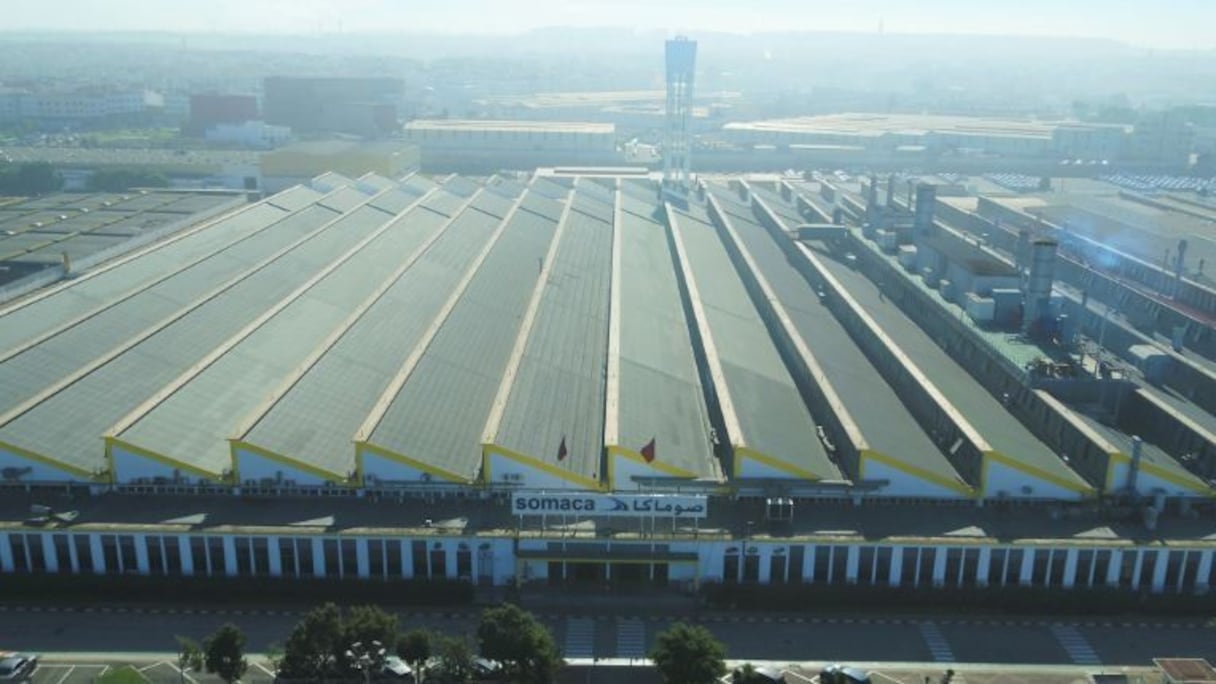 L'usine Somaca de Renault à Casablanca.
