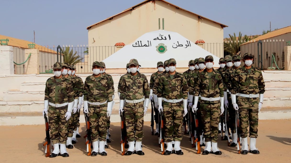 Célébration à Laâyoune du 66ème anniversaire de la création des FAR.
