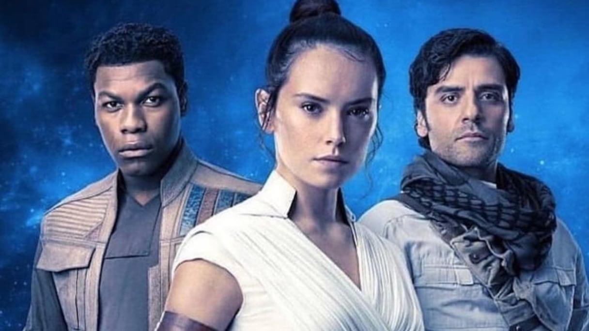 Une des affiches promotionnelles de "Star Wars: Rise of Skywalker".
