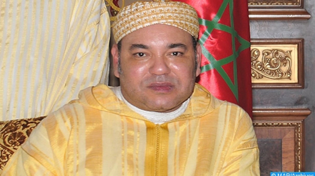 Le roi Mohammed VI.
