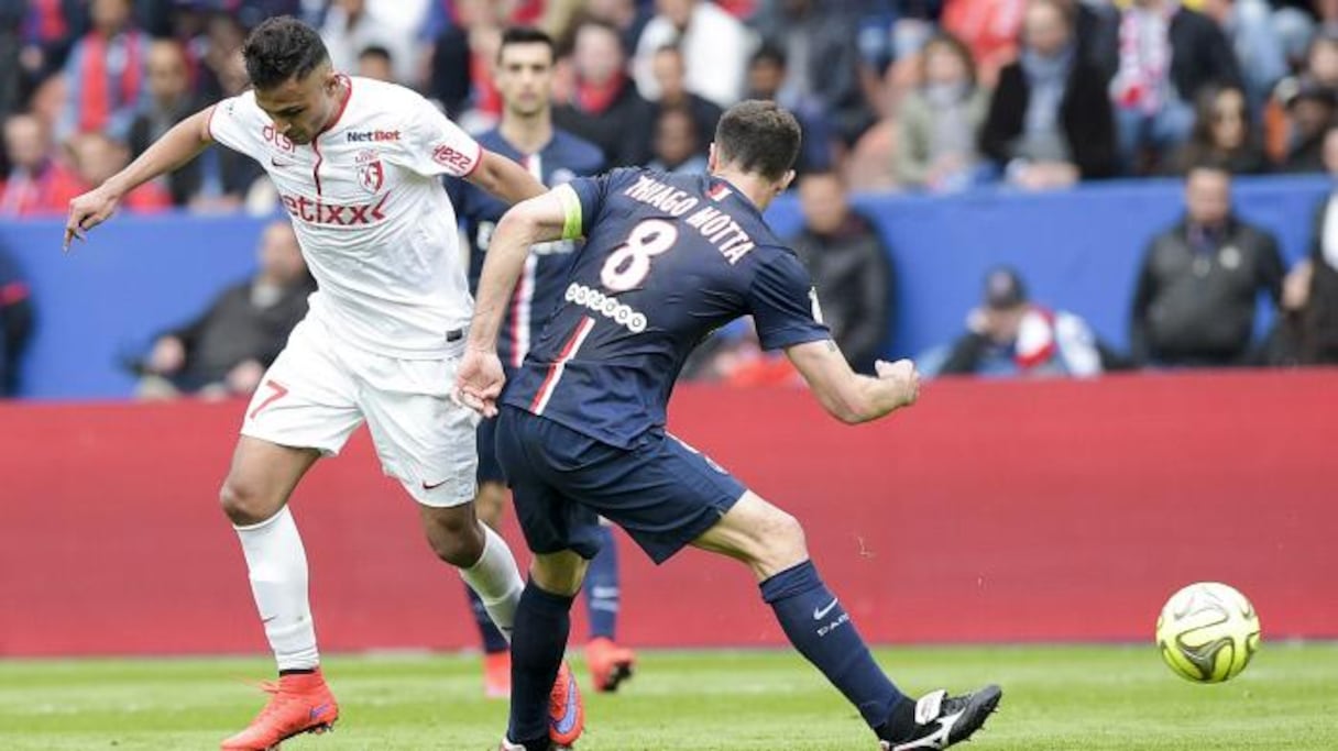 Soufiane Boufal, la nouvelle pépite marocaine de Lille. 
