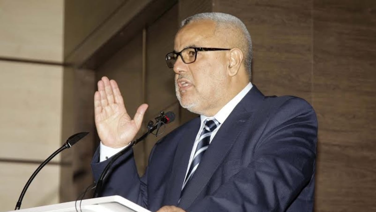 Abdelilah Benkirane, chef du gouvernement.
