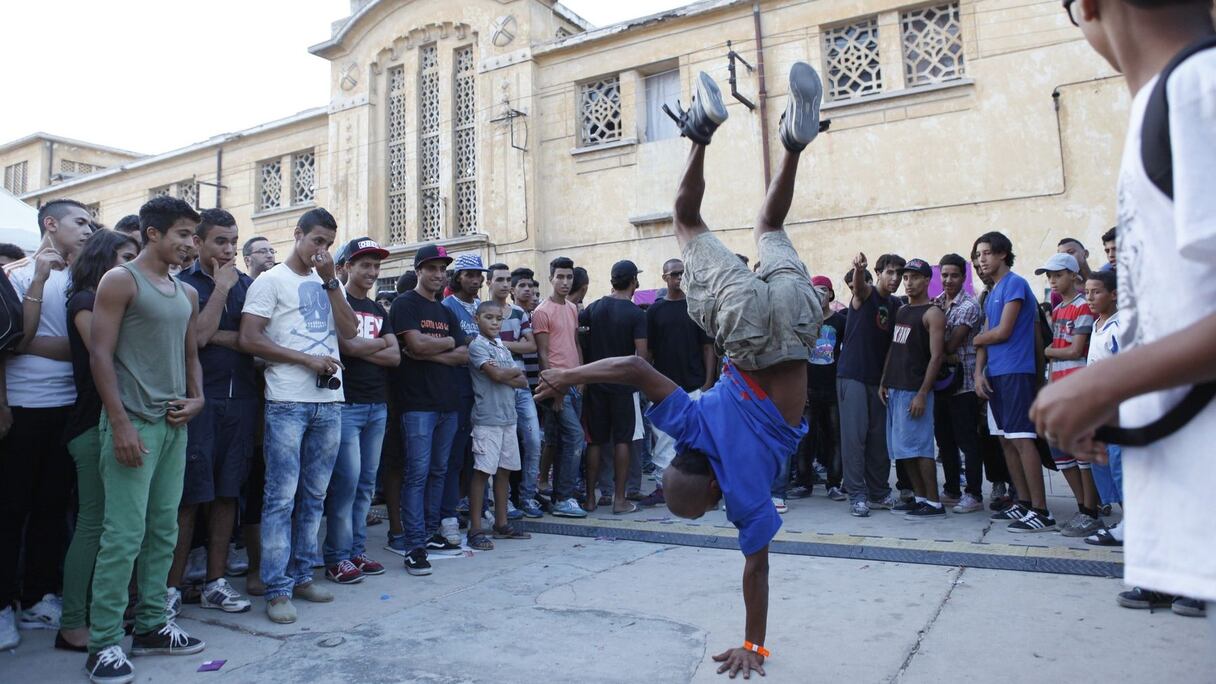 Le Tremplin, c'est aussi des spectacles de breakdance... renversants !

