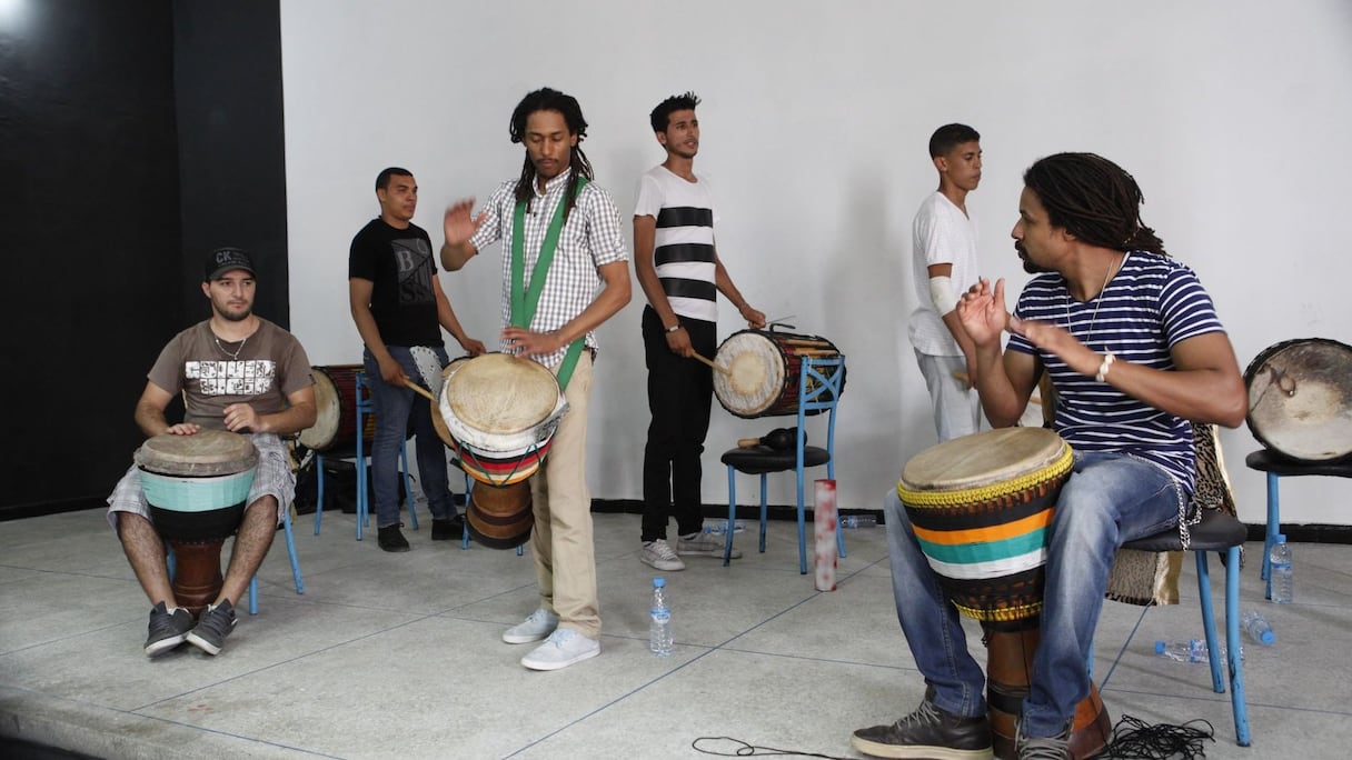 Des maîtres de la percussion étaient là pour faire vibrer les airs et les sens.
