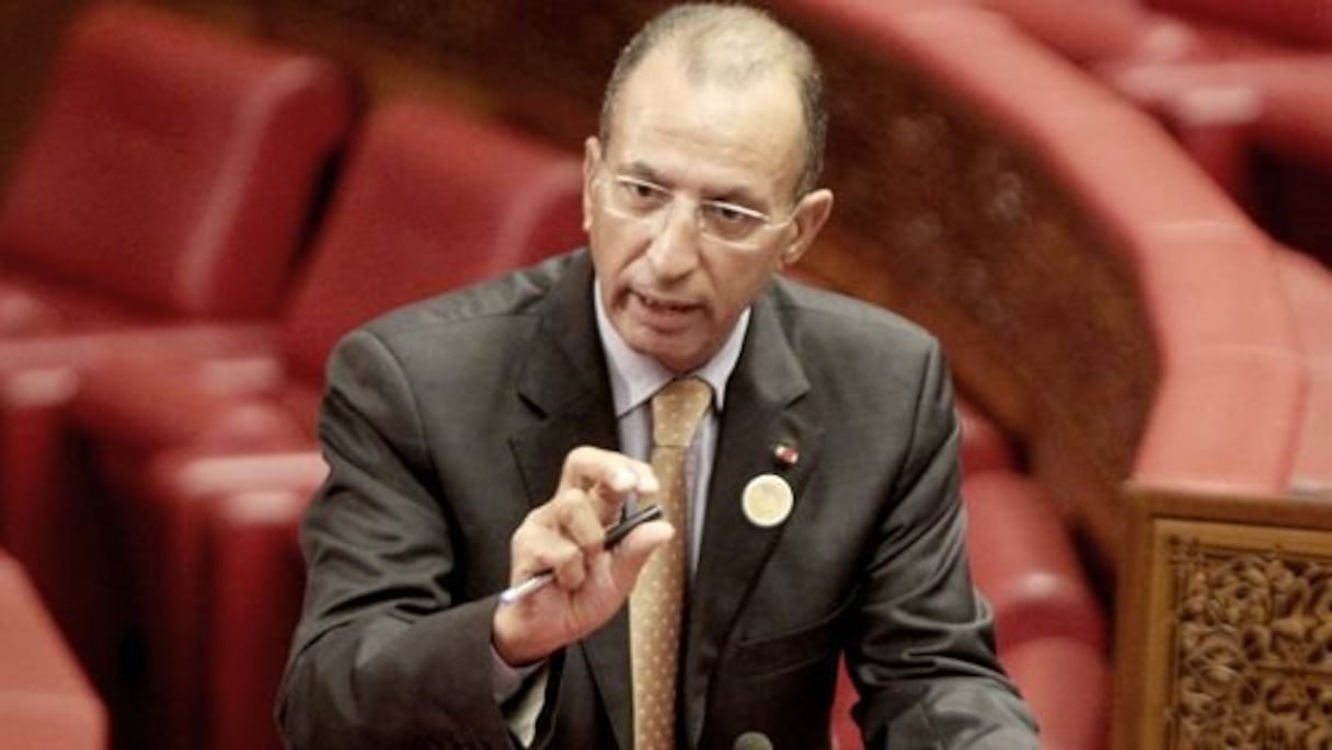 Mohamed Hassad, ministre de l'Intérieur.
