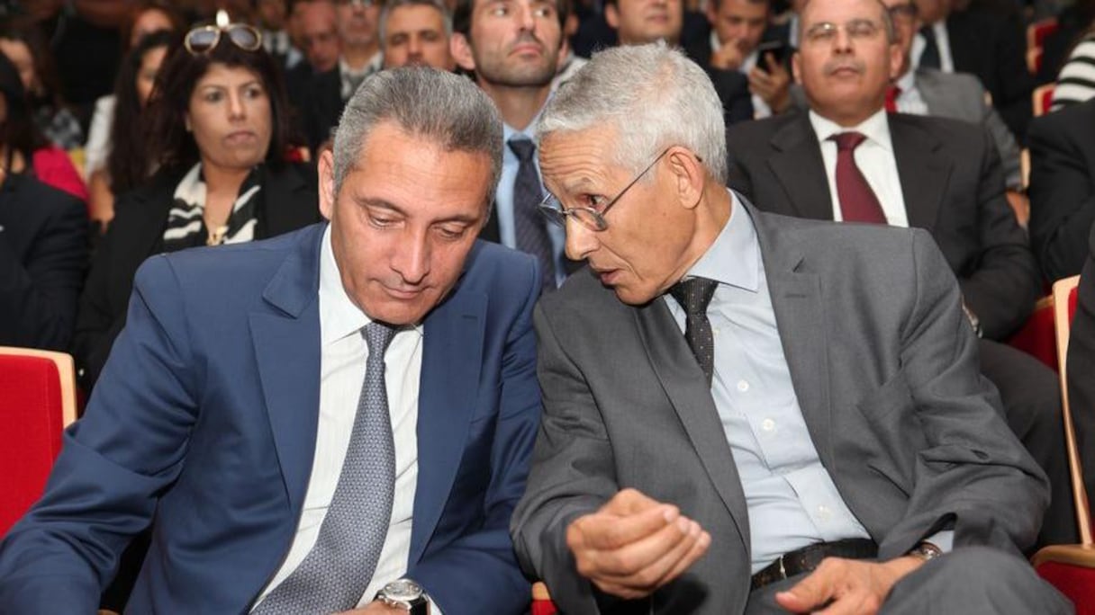 La présentation officielle du projet Ecole Centrale Casablanca a eu lieu ce lundi 27 octobre, sous le patronage de Moulay Hafid Elalamy, Ministre de l'Industrie et du Commerce, ici en compagnie de Lahcen Daoudi, ministre de l'Enseignement supérieur.
	 
