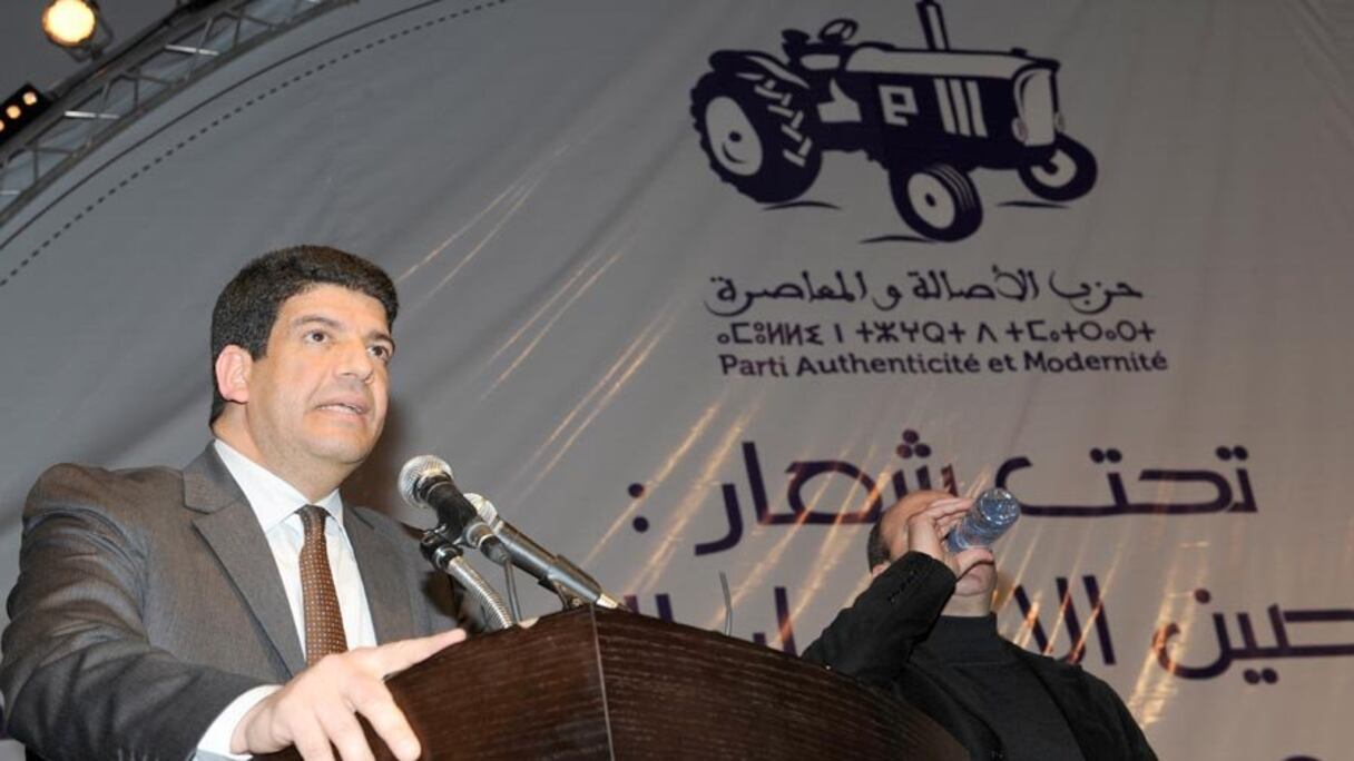 Mustapha Bakkoury, SG du PAM.
