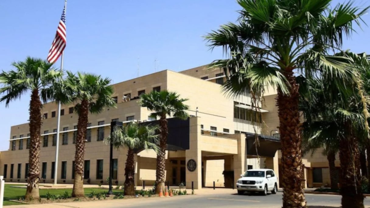 L'ambassade des Etats-Unis à Khartoum.
