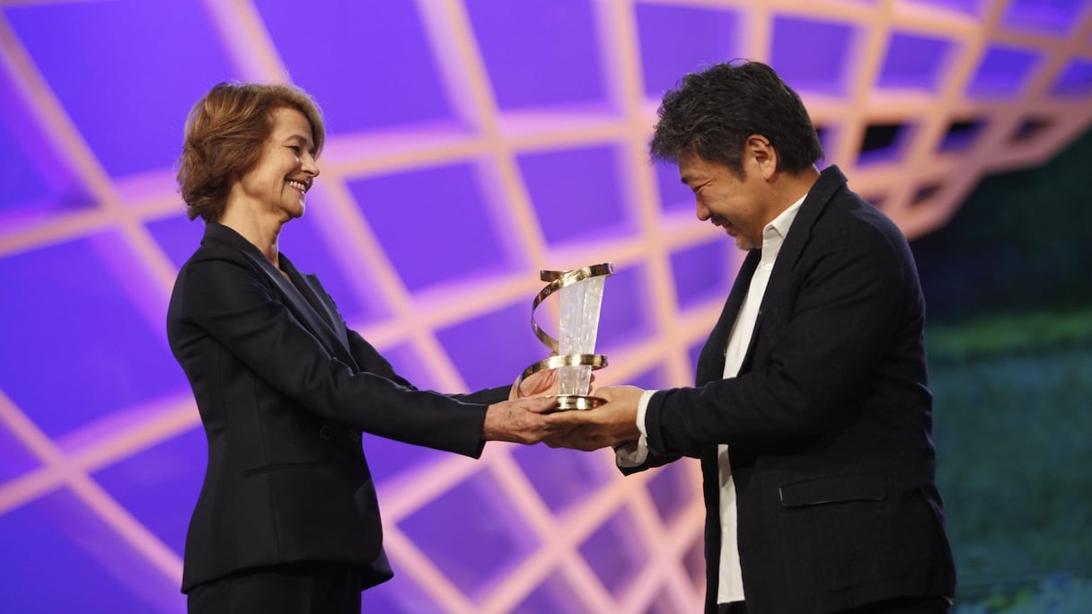 Avant de recevoir, des mains de Charlotte Rampling, l'Etoile d'or en hommage à l'ensemble de sa somptueuse oeuvre cinématographique, le réalisateur s'est dit "vivement ému de recevoir ce prestigieux trophée".
