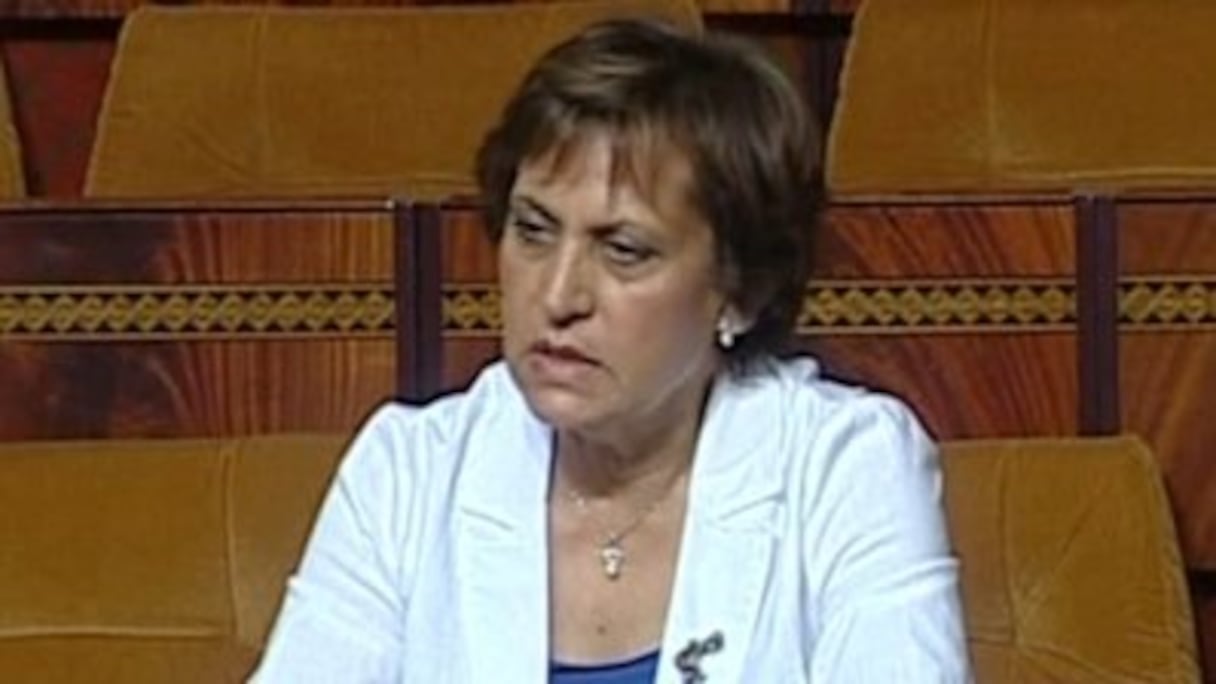 Milouda Hazib, présidente du groupe parlementaire PAM.
