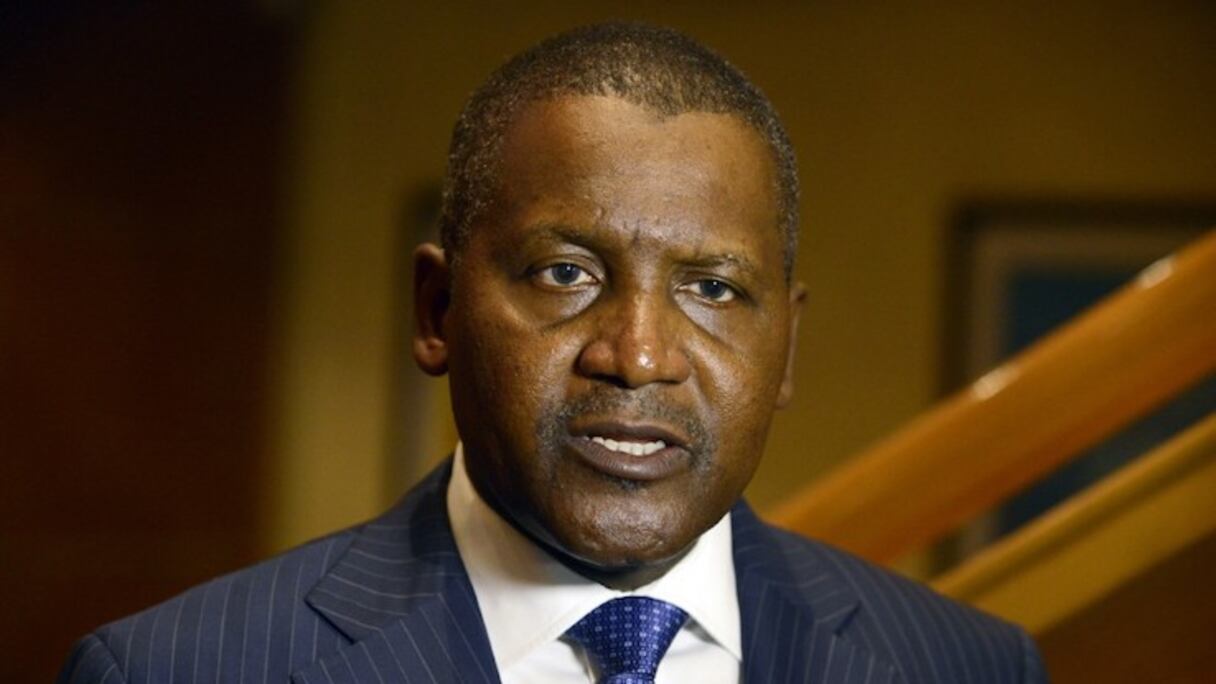 Aliko Dangote, l'homme le plus riche d'Afrique.
