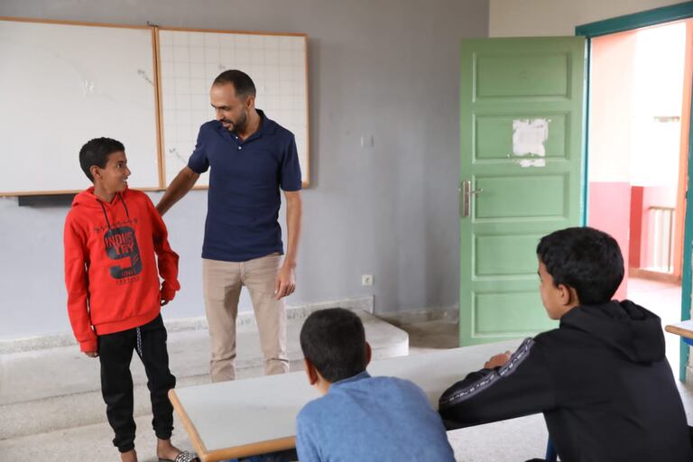A Marrakech, reprise des cours aux lycées Mohammed V et Ben Youssef  ayant accueilli les élèves en provenance des communes touchées par le séisme à Al Haouz.