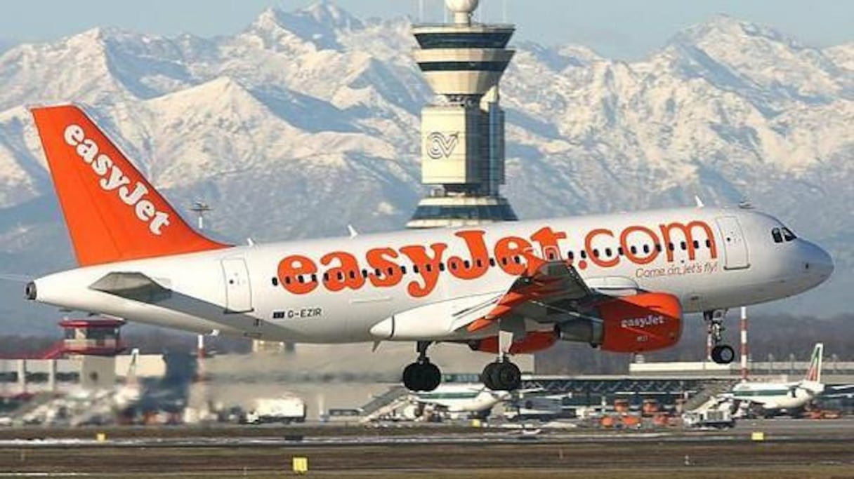 Un appareil de la compagnie britannique low cost, EasyJet.
