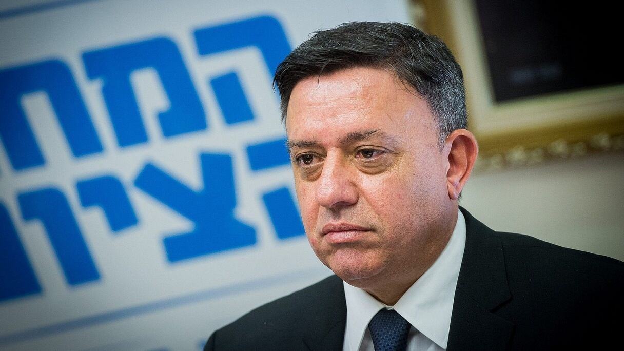 Le travailliste Avi Gabbay, chef de l'opposition israélienne.
