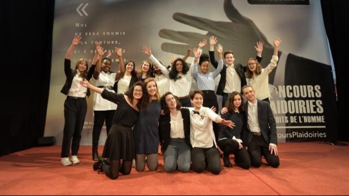 Photo de famille de l’édition 2018 du Concours.