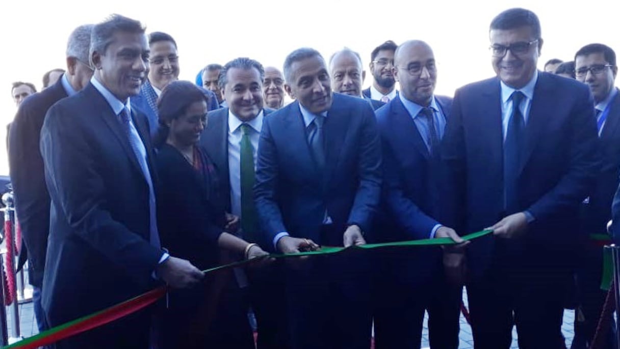 Cérémonie d'inauguration de l'usine de Varroc à Tanger
