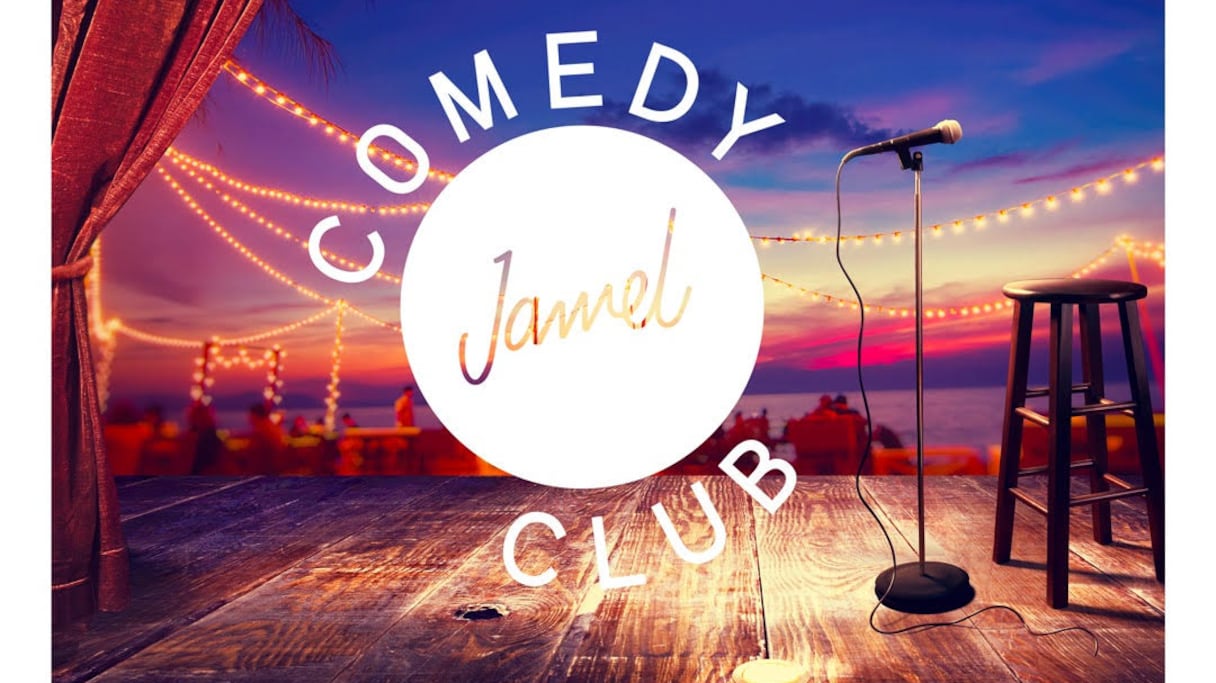 Le visuel de l'affiche du spectacle du Jamel Comedy Club, prévu à Taghazout, le 27 et 28 mai 2022. 
