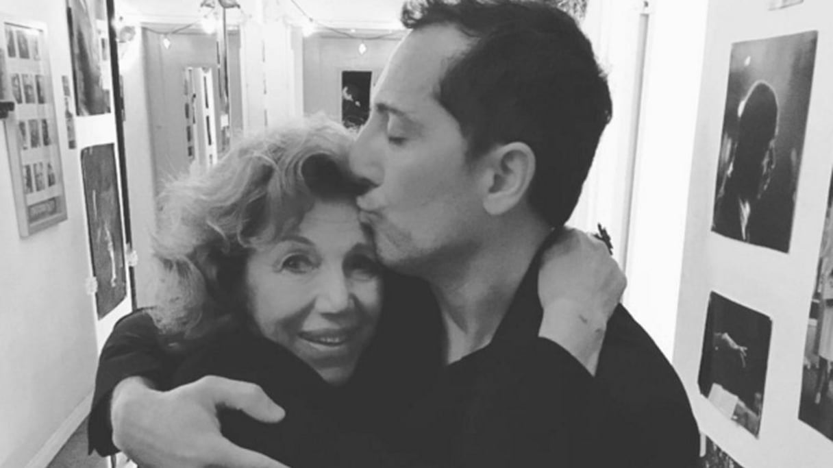 Gad Elmaleh et sa maman, Régine.
