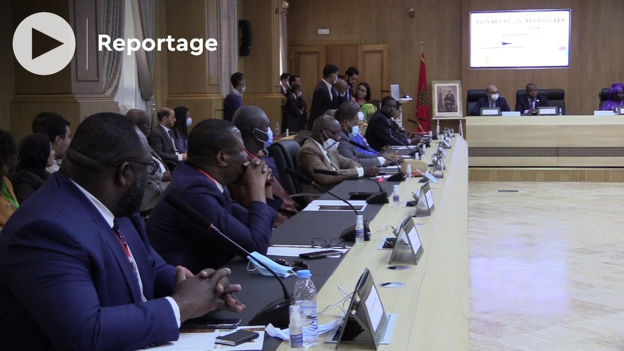 Des consuls de pays du continent, en conclave à Dakhla, pour les Africa Business Days, le 14 novembre 2021. 
