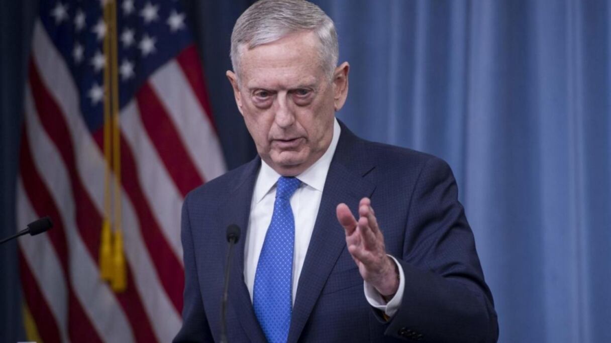 Jim Mattis, le secrétaire américain à la défense.
