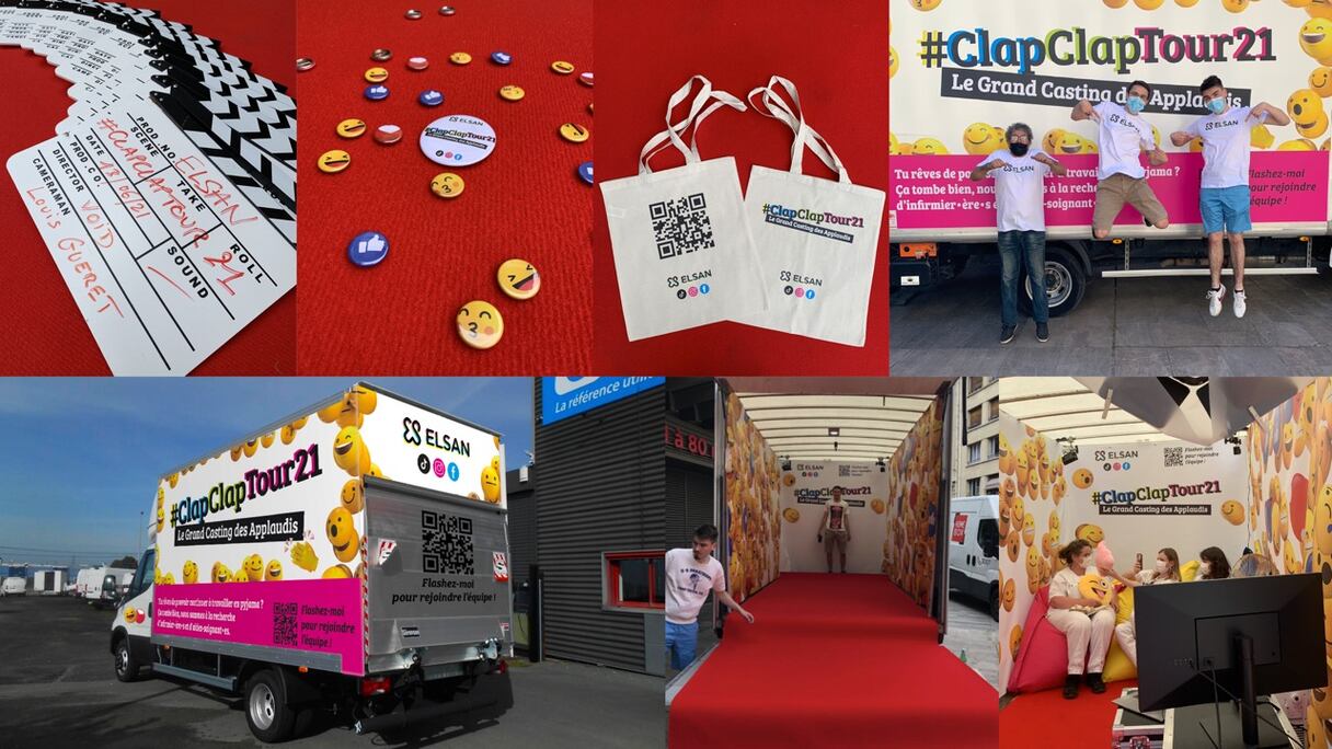 Elsan, des campagnes qui rompent avec les sentiers battus.
