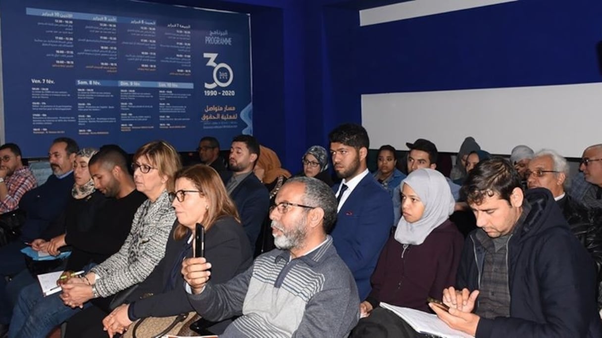 Près de 40.000 visiteurs du 26e SIEL de Casablanca se sont rendus dans le stand tenu par le CNDH, du 6 au 16 février 2020. 
