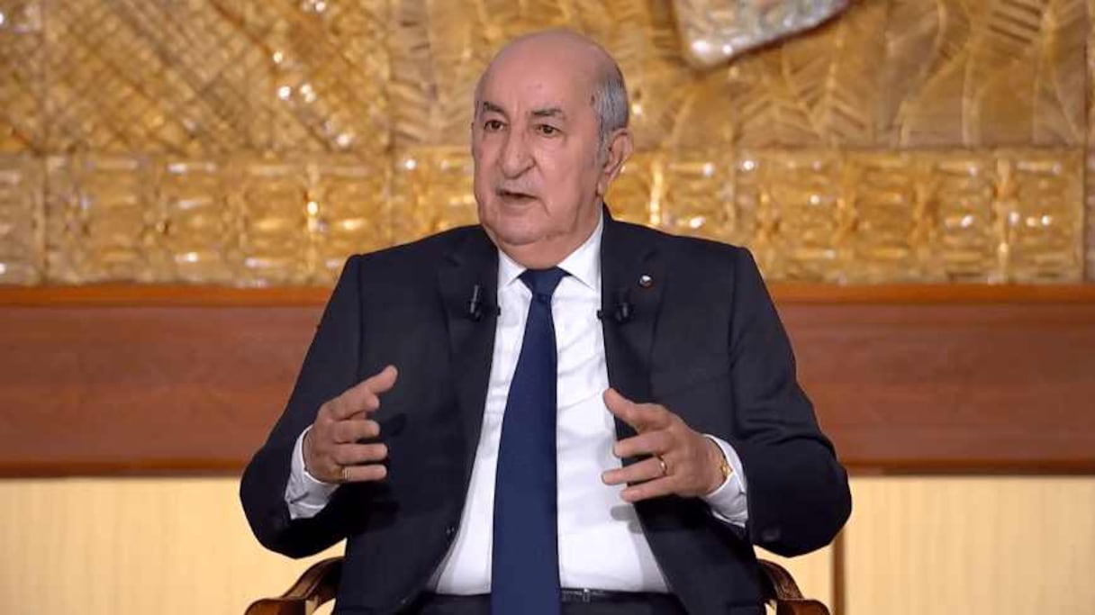 Le président algérien, Abdelmadjid Tebboune.
