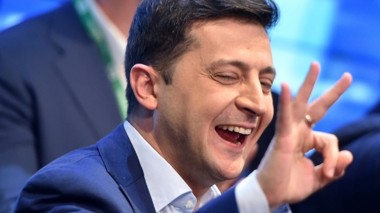 Volodymyr Zelensky, président de l'Ukraine.
