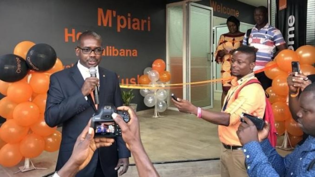Sékou Dramé, directeur général d'Orange Sénégal. 
