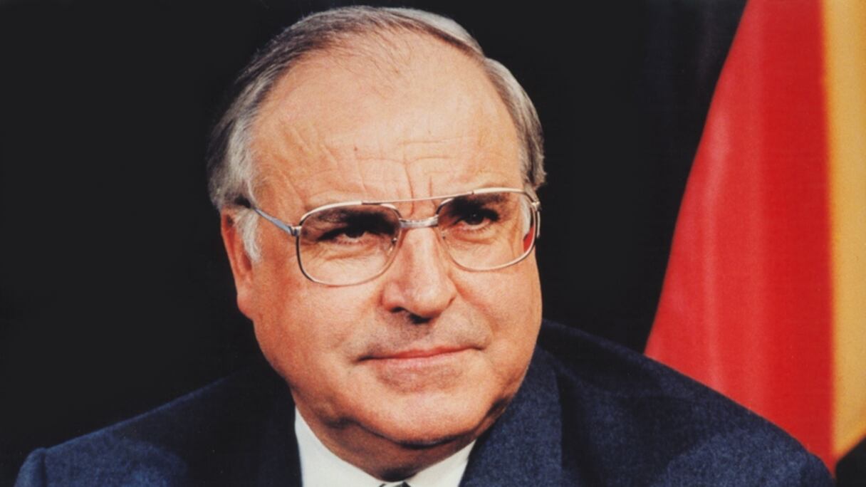 Helmut Kohl, chancelier allemand de 1982 à 1998.