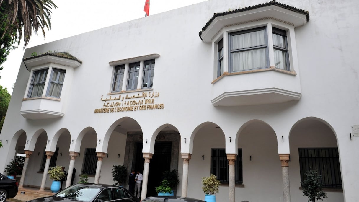 Le ministère de l'Economie et des finances à Rabat.
