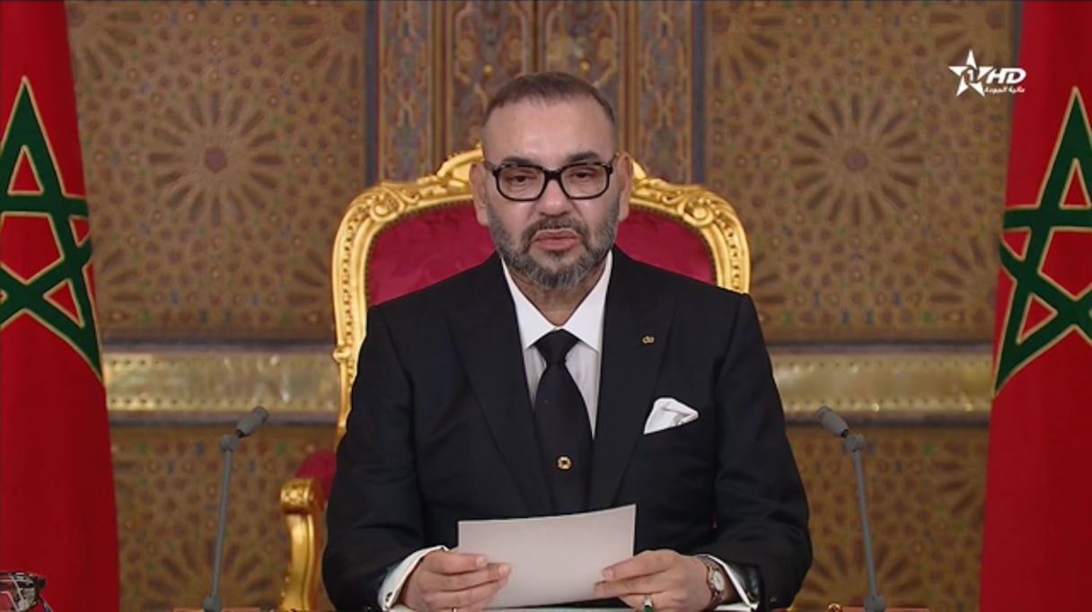 Le Roi Mohammed VI.
