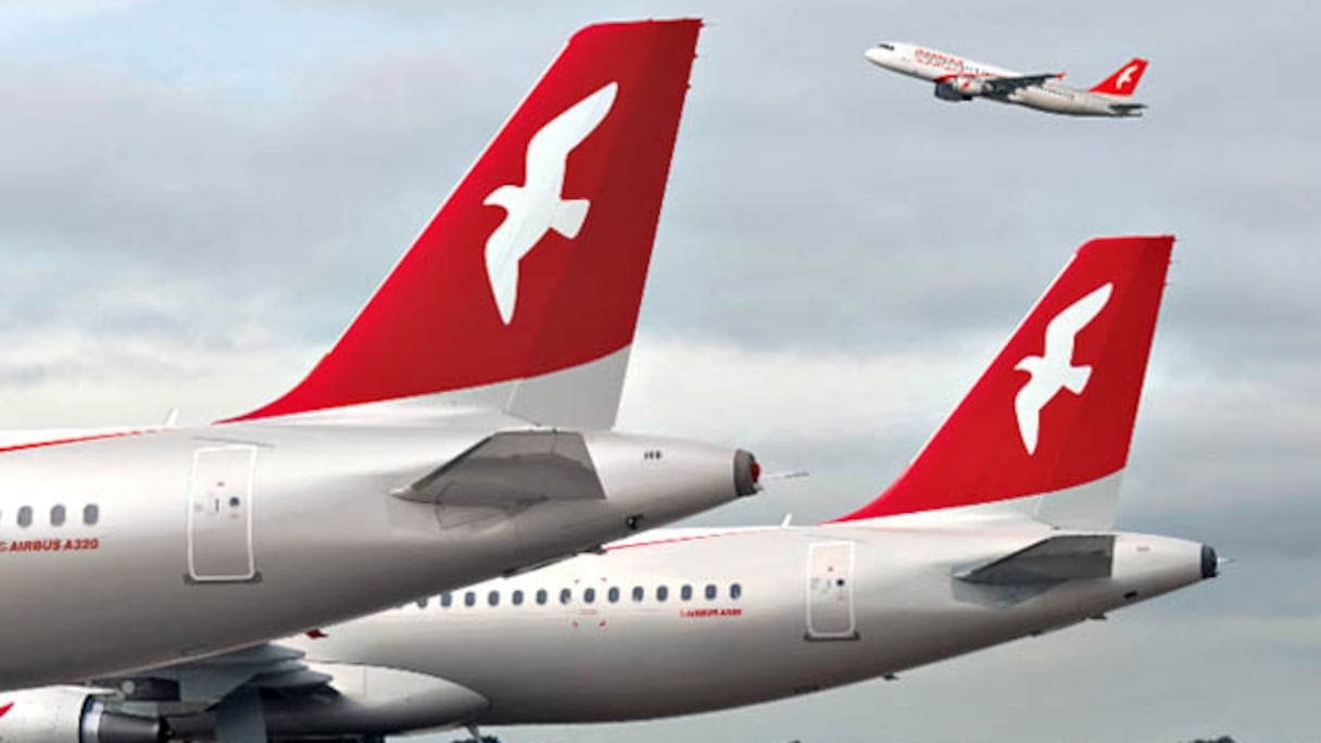 Des avions de la compagnie Air Arabia.
