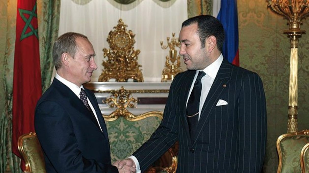 Le président russe Vladimir Poutine a effectué une visite officielle, en septembre 2006, au Maroc à l'invitation du roi Mohammed VI.
