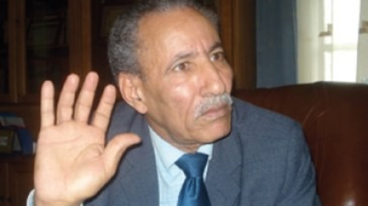 Brahim Ghali, patron du Polisario.
