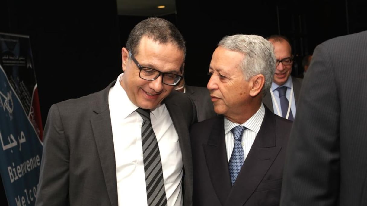 Mohamed Boussaid et Mohamed Sajid. (De gauche à droite).
