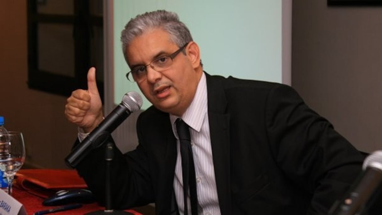 Nizar Baraka, secrétaire général du parti de l'Istiqlal. 
